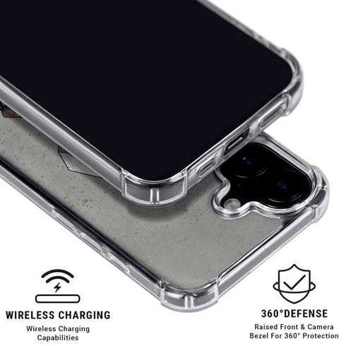 Marvel Thor Thor’s Hammer Mjolnir iPhone 16 Clear Case